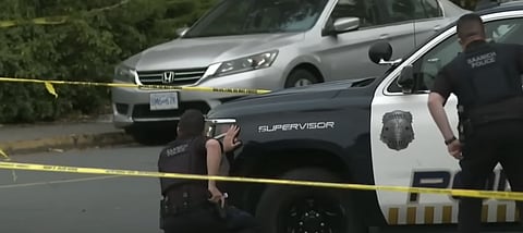 Bank hostage describes Saanich shootout