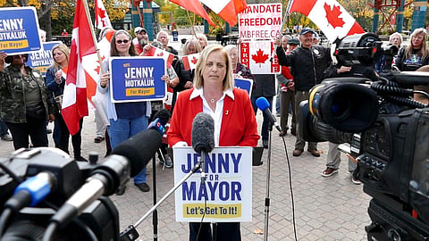 Winnipeg mayoral candidate speaks out against 'woke mob' killing Canada Day