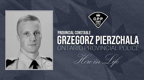 Man and woman charged with 1st-degree murder in shooting of OPP officer