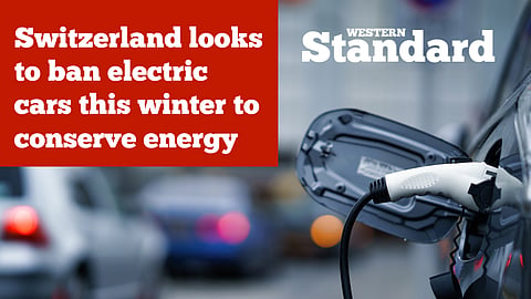 Switzerland looks to ban electric cars to conserve energy this winter