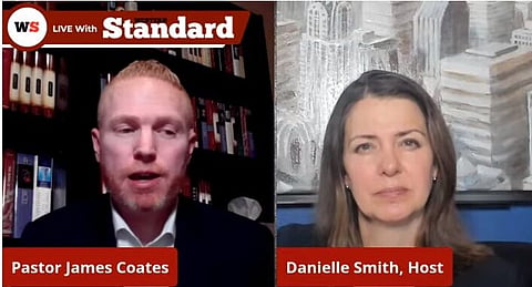 WATCH: Danielle Smith Uncensored with Pastor James Coates