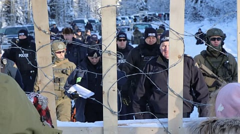 Two journalists arrested in northern BC have been released