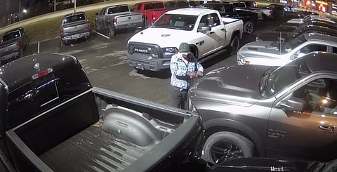 WATCH: BC RCMP seek suspect who keyed 400 vehicles