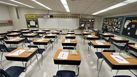 A classroom