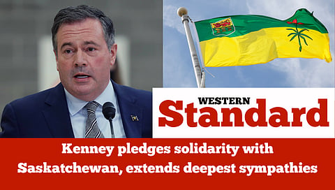 Kenney pledges solidarity with Saskatchewan, extends deepest sympathies