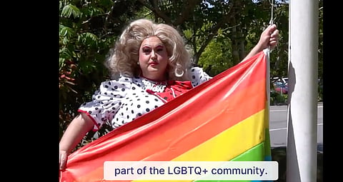 WATCH: British bank produces ad with drag queen for Pride Month