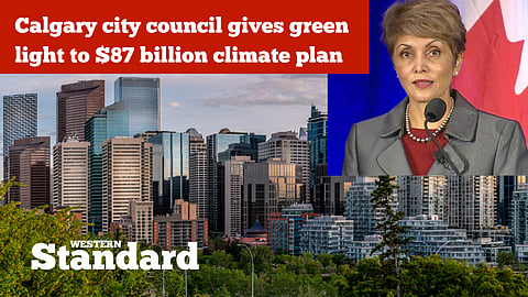Calgary city council gives green light to $87 billion climate plan