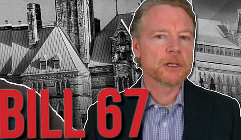 Bill 67 alarms Ontario prof