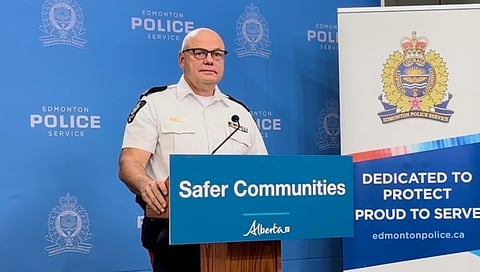 WATCH: EPS chief says Mexican cartels have been present in Edmonton for years