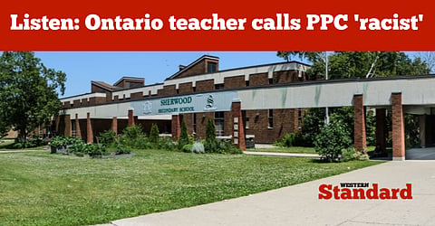 LISTEN: Shocking audio clip has Ontario teacher slamming PPC as ‘overtly racist’