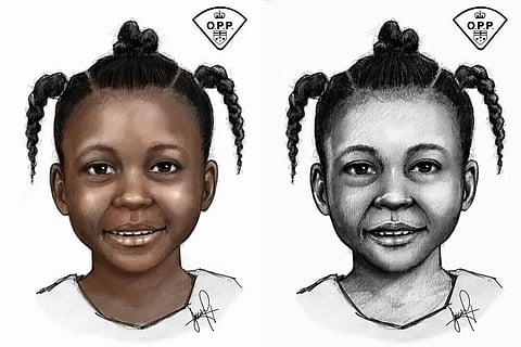 Toronto police release sketch of girl whose remains discovered in dumpster