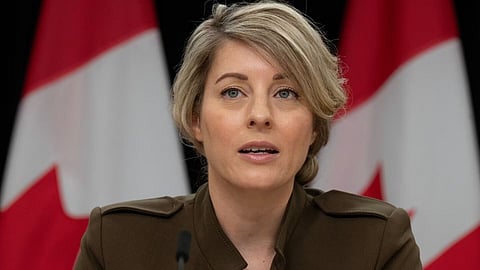 Joly says ‘I am a busy woman’ over Canada’s slow response to Israel conflict