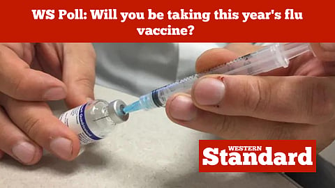 WS Poll: Will you be taking this year's flu vaccine?