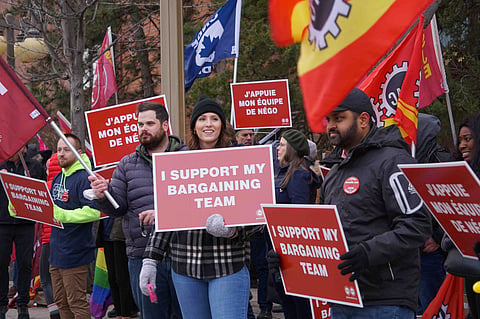 Taxpayers group demands Trudeau gov’t to stop paying striking PSAC workers