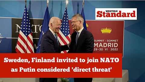 Sweden, Finland invited to join NATO as Putin considered 'direct threat'