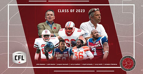 CFL names 2023 Hall of Famers