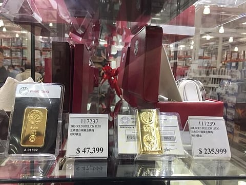 ALL THAT GLITTERS: Costco shoppers hit the Mother Lode