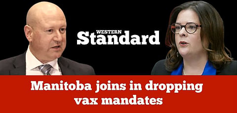 Manitoba joins in dropping vax mandates