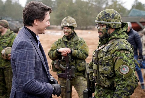 THOMSON: Trudeau and his phantom army for Latvia
