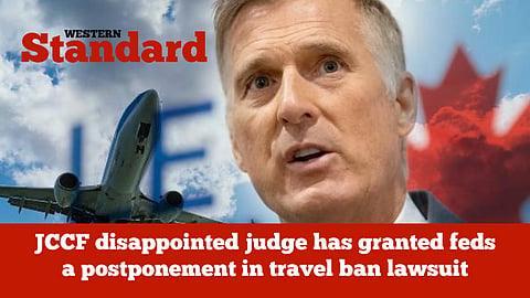 JCCF disappointed judge granted feds a postponement in travel ban lawsuit