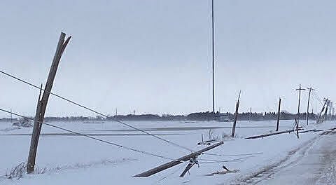 Massive storm hammers Saskatchewan and Manitoba causing widespread power outages