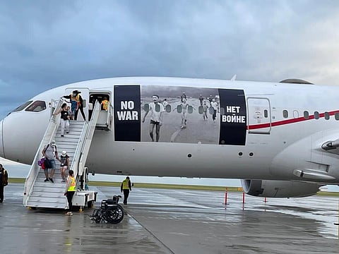 Second humanitarian flight coming into Sask with 230 Ukrainian refugees