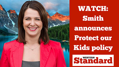 WATCH: Smith announces Protect our Kids policy