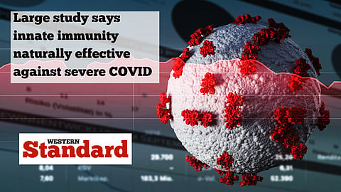 Large study says innate immunity naturally effective against severe COVID