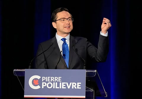 Poilievre would introduce Pay-As-You-Go Law, requiring government save a dollar for every one spent
