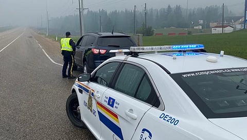 RCMP says speeders causing headaches for Fox Creek fire crews
