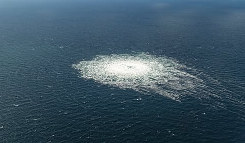 Sabotage suspected after Nord Stream pipeline in Baltic sea is damaged