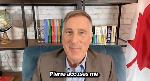 WATCH: Bernier says Poilievre is attacking him because he is worried