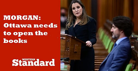 MORGAN: Ottawa needs to open the books