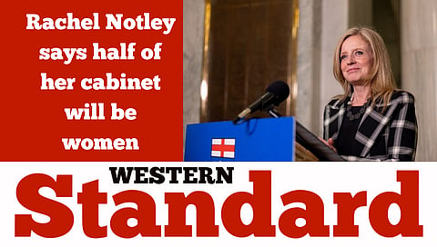 Notley says half her cabinet will be women