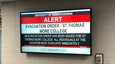 University of Sask evacuated for a possible bomb threat