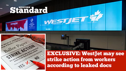 EXCLUSIVE: WestJet may see strike action from workers according to leaked docs