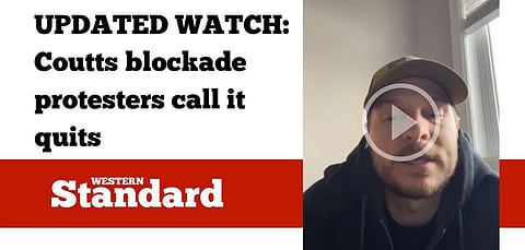 UPDATED WATCH: Coutts blockade protesters call it quits