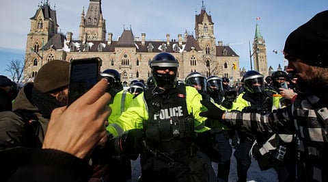 Document claims 95% of Convoy protestors were 'weary' and prepared to leave
