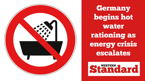 Germany begins hot water rationing as energy crisis escalates