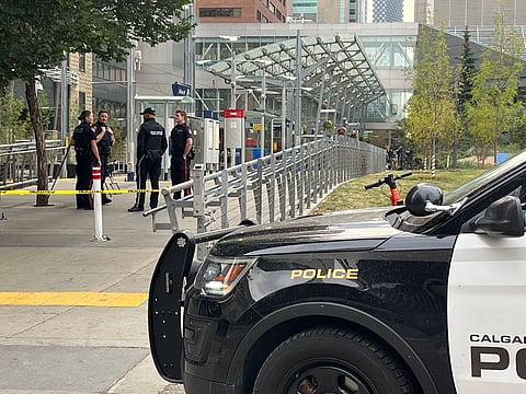 Calgary police arrest man for stabbing at LRT station