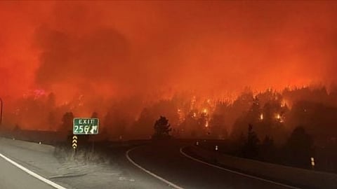 Fires having a positive impact on Alberta oil prices as supply crimped
