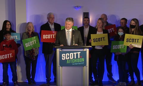 ‘More partisan bickering is simply not the answer’ Scott Aitchison enters Conservative leadership race