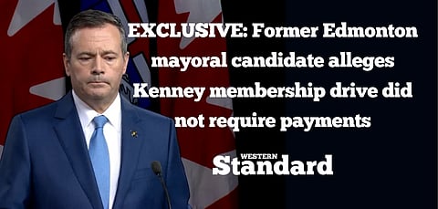 EXCLUSIVE: Former Edmonton mayoral candidate alleges Kenney membership drive at mosque did not require payments
