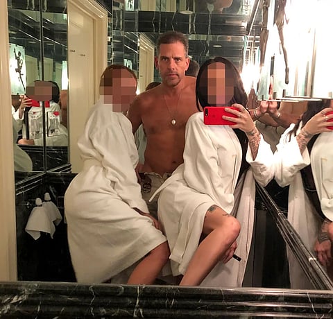 Hunter Biden kicked out of exclusive sex club for grabbing women's butts