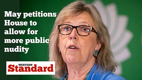 May petitions House to allow for more public nudity