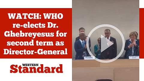 WATCH: WHO re-elects Dr. Ghebreyesus for second term as Director-General