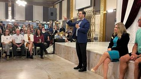 About 1,000 people jam Poilievre rally in Calgary