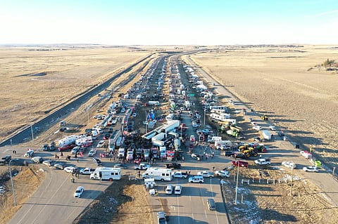 Alberta government bought $826,000 worth of towing equipment for Coutts protest