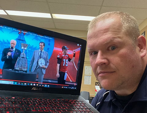 Stamps fan shares CFL 'empire of games' online