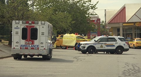 Surrey gunman opens fire on taxi, killing passenger, seriously injuring driver